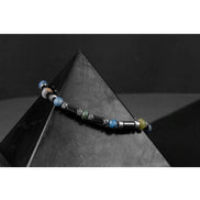 Hint Akik-Lapis Lazuli-Hematit Doğal Taş Bileklik