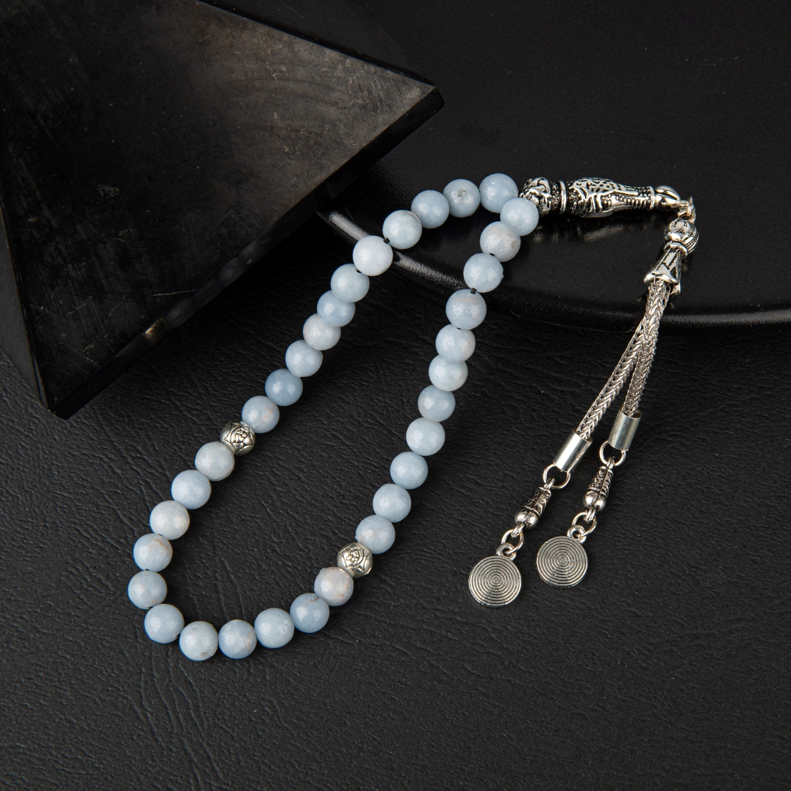 Anjelit Doğal Taş Tesbih – 33’lük / 6 mm