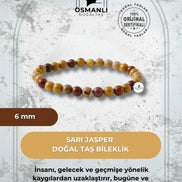 Sarı Jasper 6mm Doğal Taş Bileklik