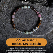 Oğlak Burcu Doğal Taş Bileklik (SK:255)