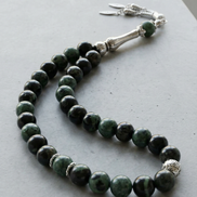 Kanbaba Jasper Doğal Taş Tesbih – 33’lük / 8 mm