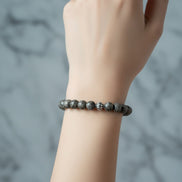 Gri Jasper 6mm Doğal Taş Bileklik