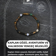 Kaplan Gözü, Aventurin ve Kalsedon Yengeç Bilekliği