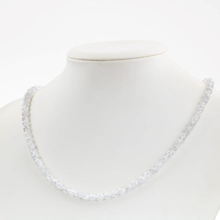 Necef Doğal Taş Kolye – 6 mm Dizi, Unisex Tasarım
