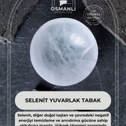 Selenit Yuvarlak Tabak no.4