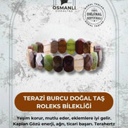 Terazi Burcu Roleks Doğal Taş Bileklik (SK:347)