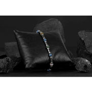 Hint Akik-Lapis Lazuli-Hematit Doğal Taş Bileklik
