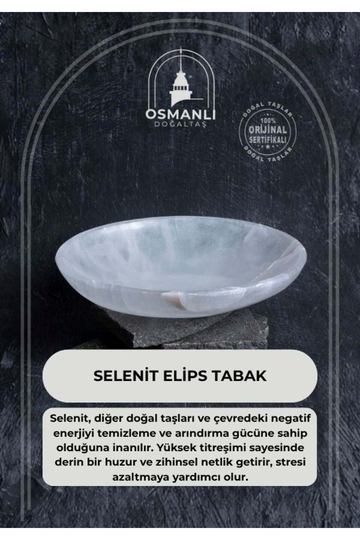 Selenit Elips Tabak no.7