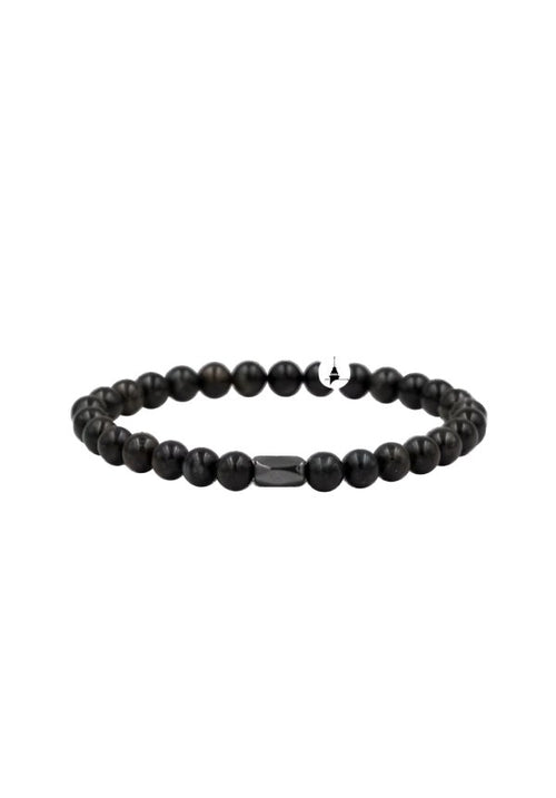 Nuummite 6mm Doğal Taş Bileklik