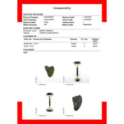Ametist Taşı Masaj Takımı - Roller ve Gua Sha Kaz Ayaklı Set