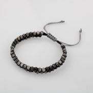 Rutilli Kuvars 3-4 mm Çift Sıra Doğal Taş Bileklik – Unisex El İşçiliği