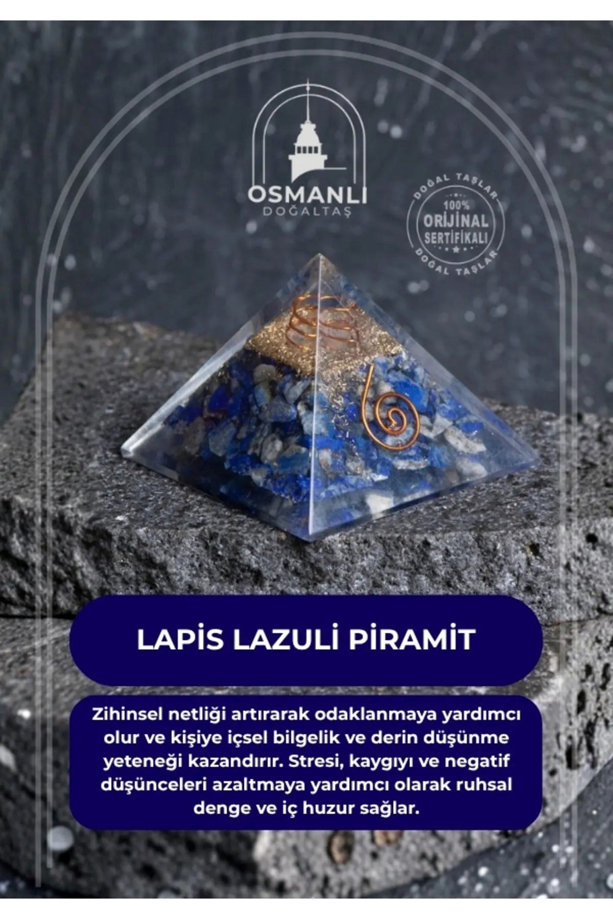 Lapis Lazuli Piramit