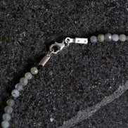 Labradorit Doğal Taş Kolye – Unisex Şık Tasarım