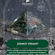 Seritifikalı Zümrüt Piramit