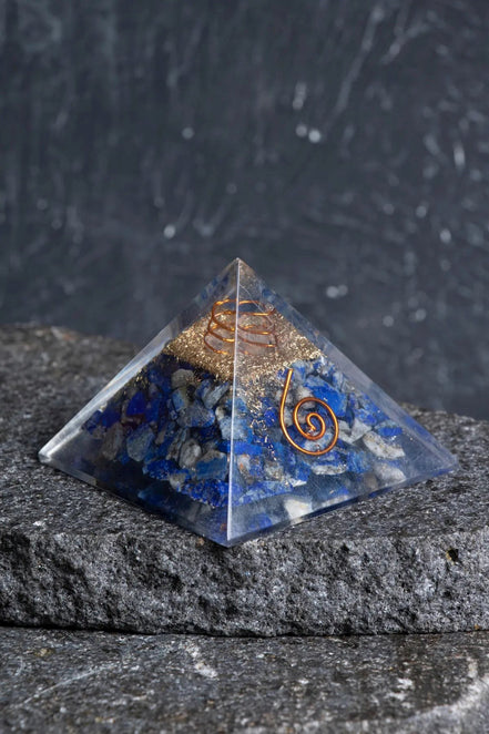 Sertifikalı Lapis Lazuli Piramit