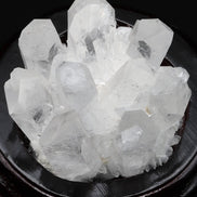 Kristal Kuvars Doğal Taş Standlı Parça – 10 × 10 cm | 429 gr