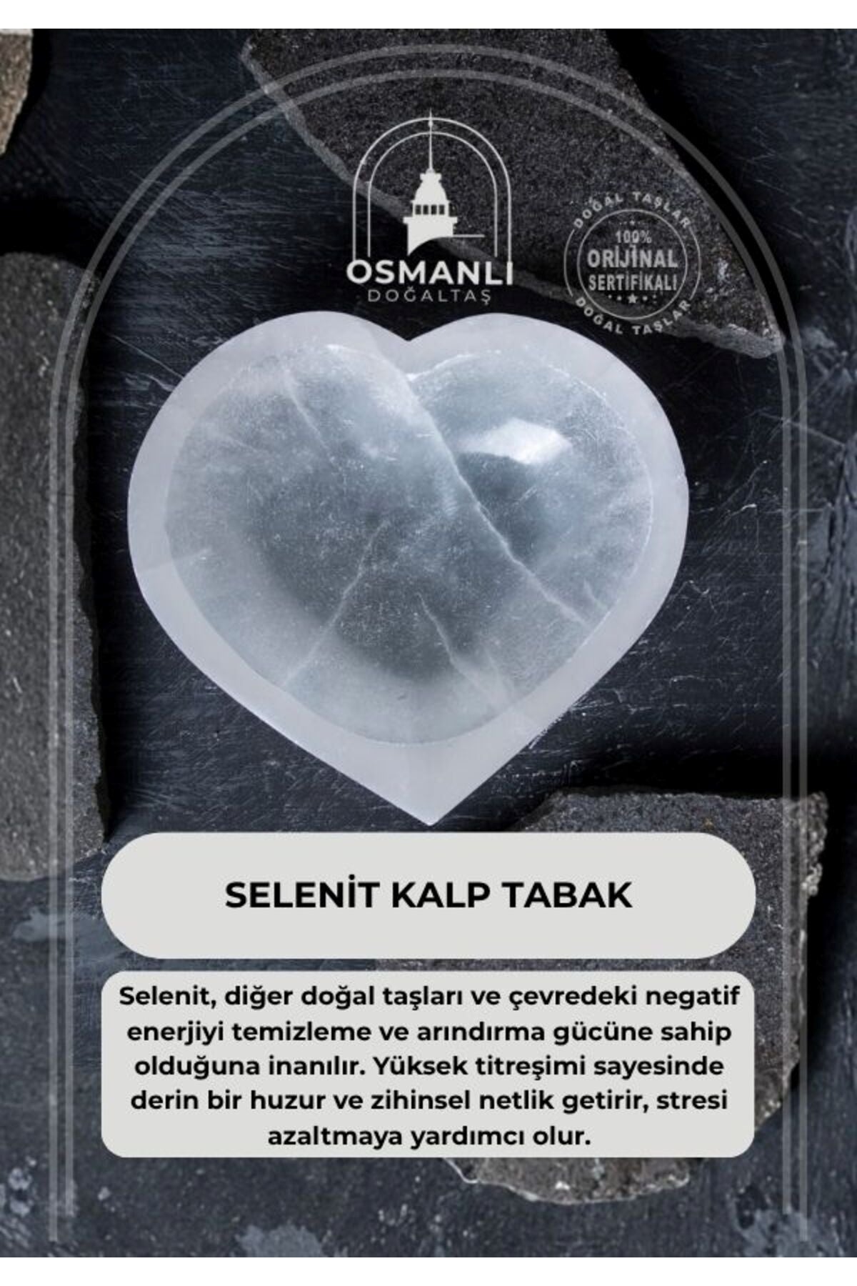 Selenit Kalp Tabak no.4
