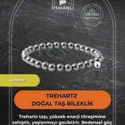 Trehartz 6mm Doğal Taş Bileklik