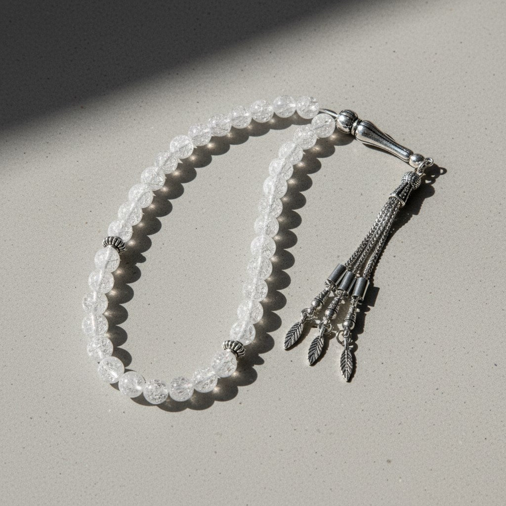 Necef Doğal Taş Tesbih – 33’lük / 8 mm