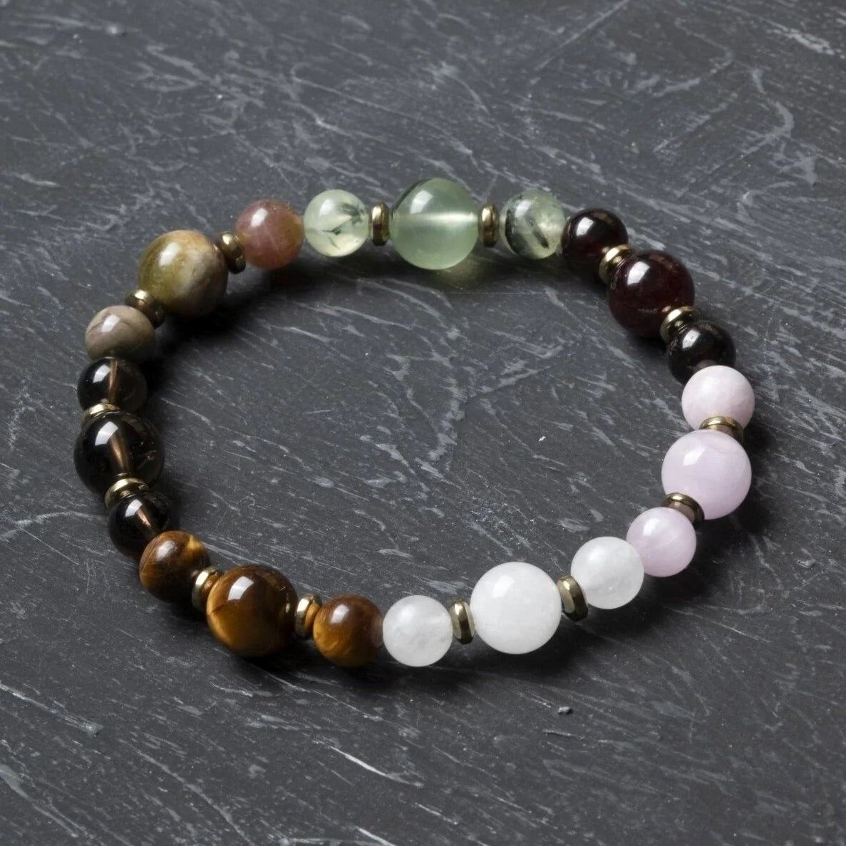 MuhammedMasumCo Sertifikalı Oğlak Burcu Doğal Taş Bileklik