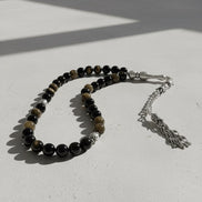 Golden Obsidyen Doğal Taş Tesbih – 33’lük / 8 mm