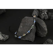 Hint Akik-Lapis Lazuli-Hematit Doğal Taş Bileklik