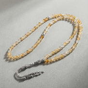 Sitrin Doğal Taş Tesbih – 33’lük / 8 mm