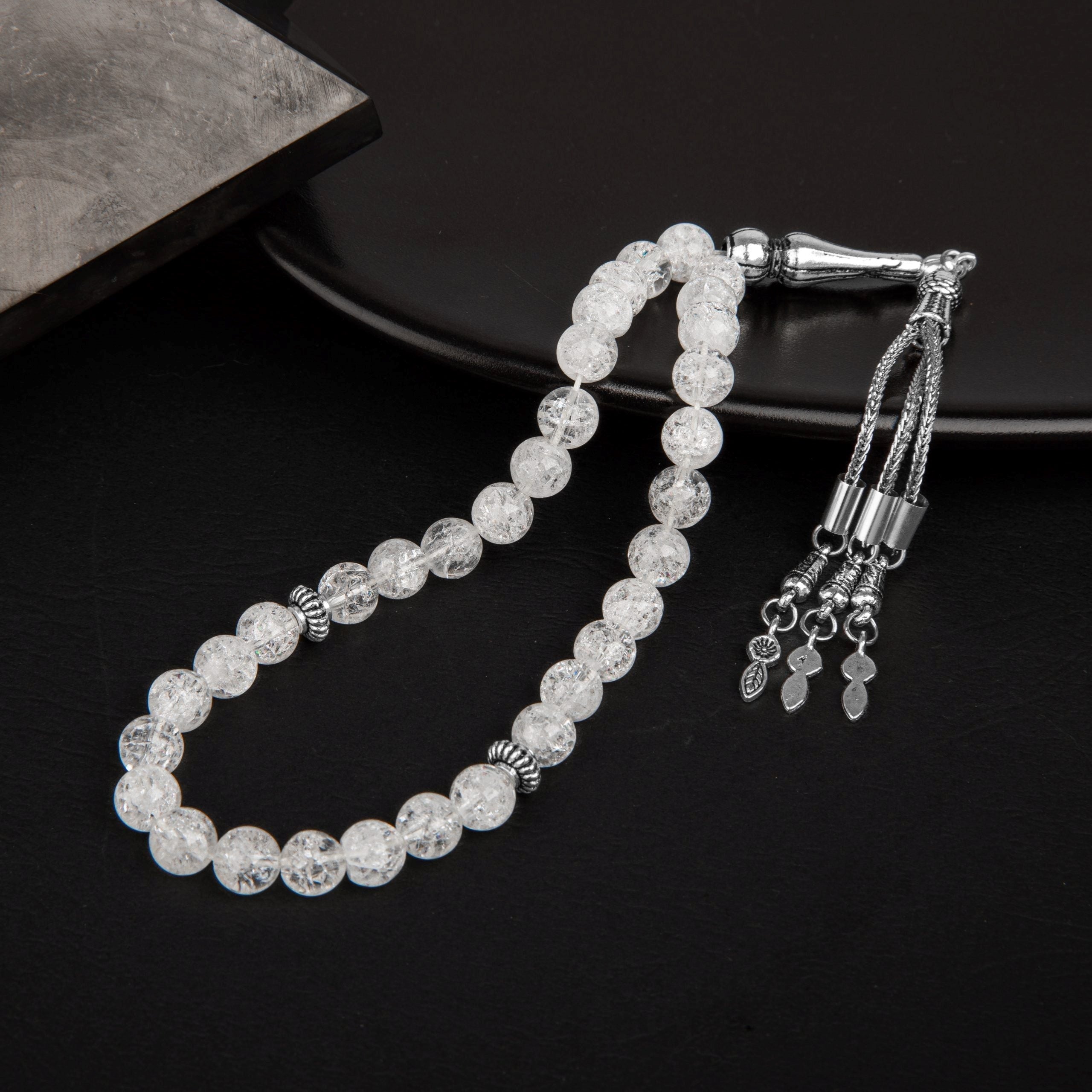 Necef Doğal Taş Tesbih – 33’lük / 8 mm