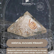 Kristal Kuvars Piramit