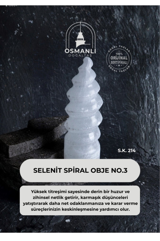 Selenit Spiral Obje no.3 (S.K.214)