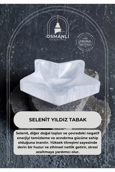 Yıldız Selenit Tabak