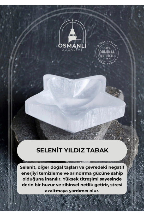 Yıldız Selenit Tabak