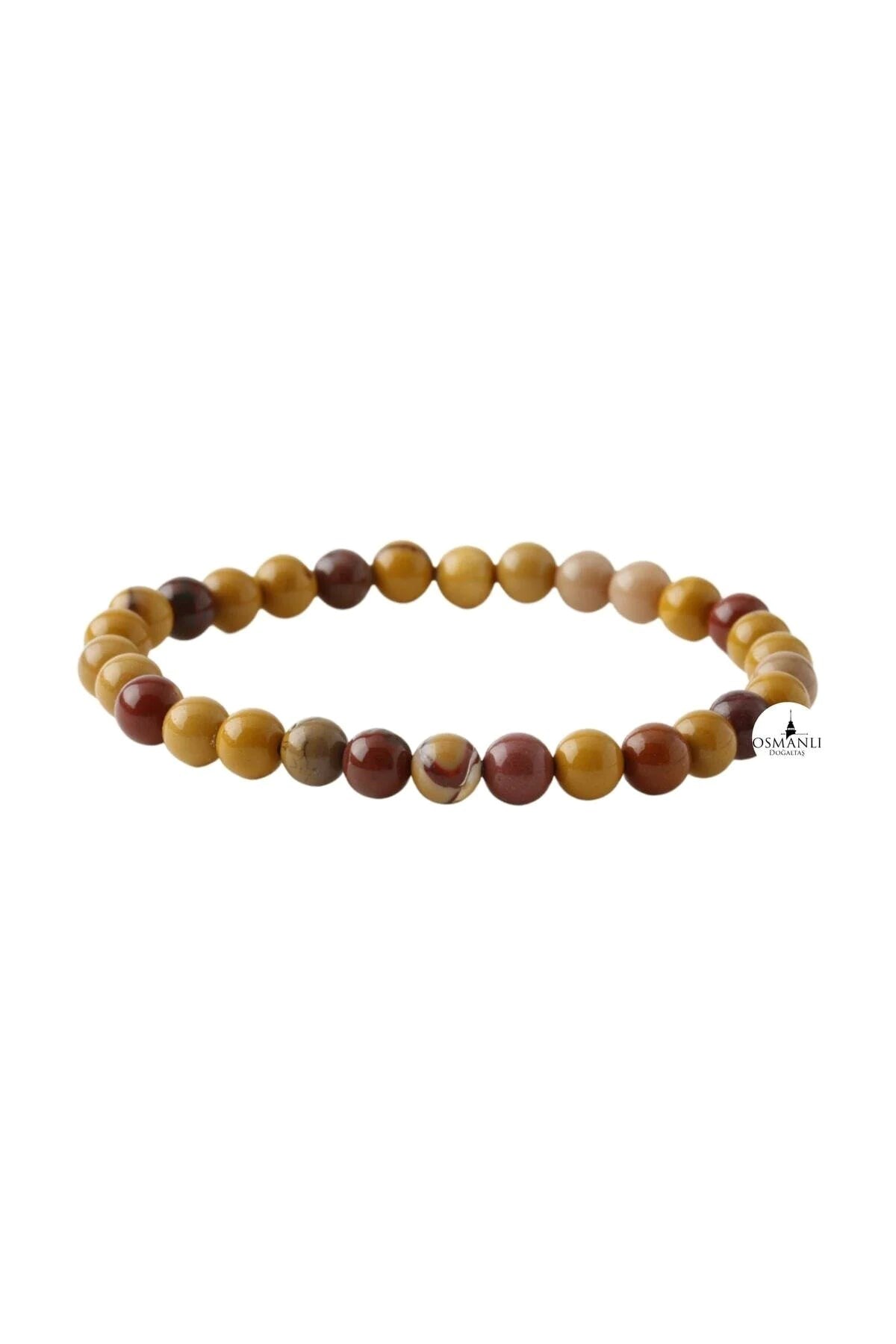Sarı Jasper 6mm Doğal Taş Bileklik
