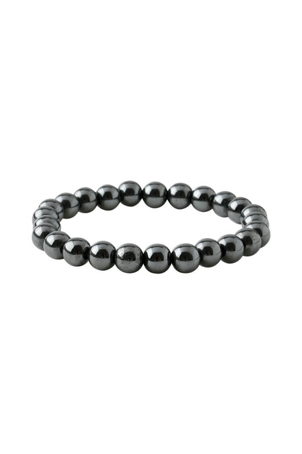Hematit 8mm Doğal Taş Bileklik