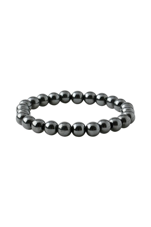 Hematit 8mm Doğal Taş Bileklik