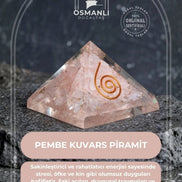 Pembe kuvars Piramit