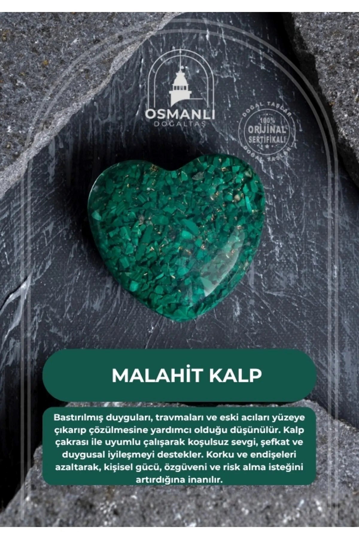 Malahit Kalp