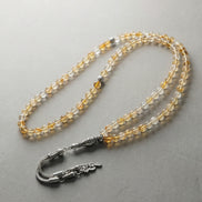 Sitrin Doğal Taş Tesbih – 33’lük / 8 mm