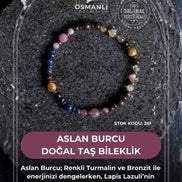 Aslan Burcu Doğal Taş Bileklik (SK:261)