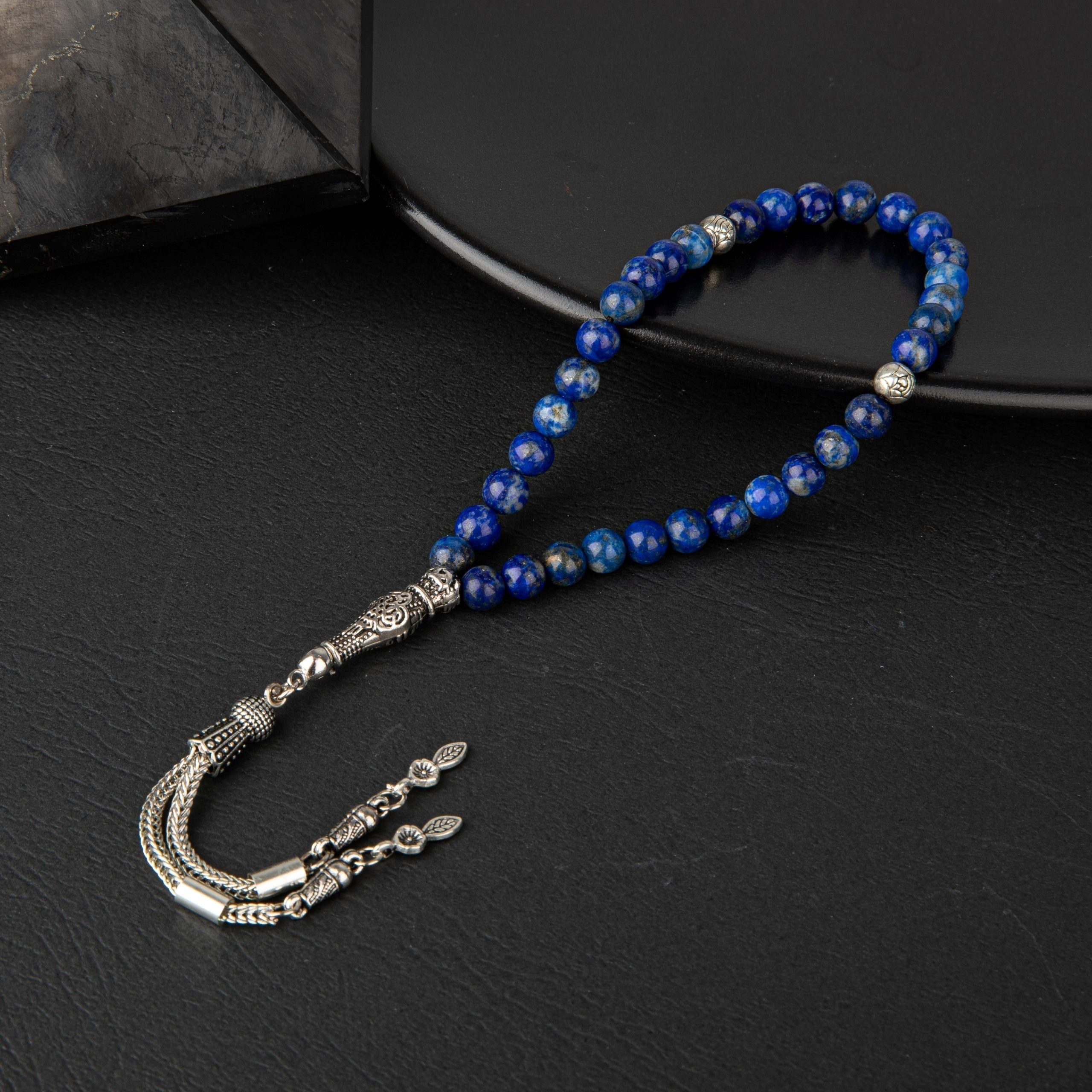 Lapis Lazuli Doğal Taş Tesbih – 33’lük / 6 mm