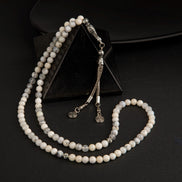 Süt Opal Doğal Taş Tesbih – 99’luk / 6 mm
