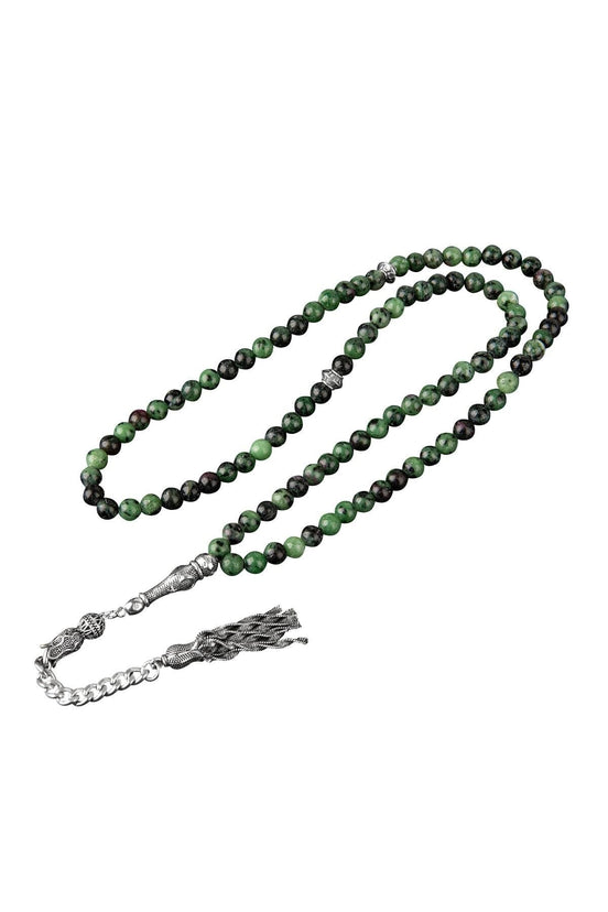 Anyolit Doğal Taş Tesbih 99luk - 6mm