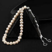 İnci Doğal Taş Tesbih 33lük - 8mm