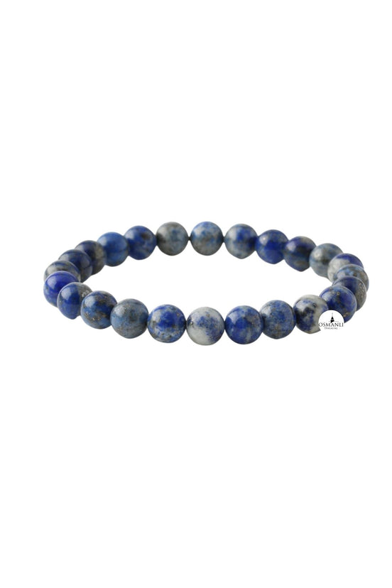 Lapis Lazuli 8mm Doğal Taş Bileklik