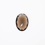 Oval Kesim Dumanlı Kuvars Kabaşon (S.K. 490)