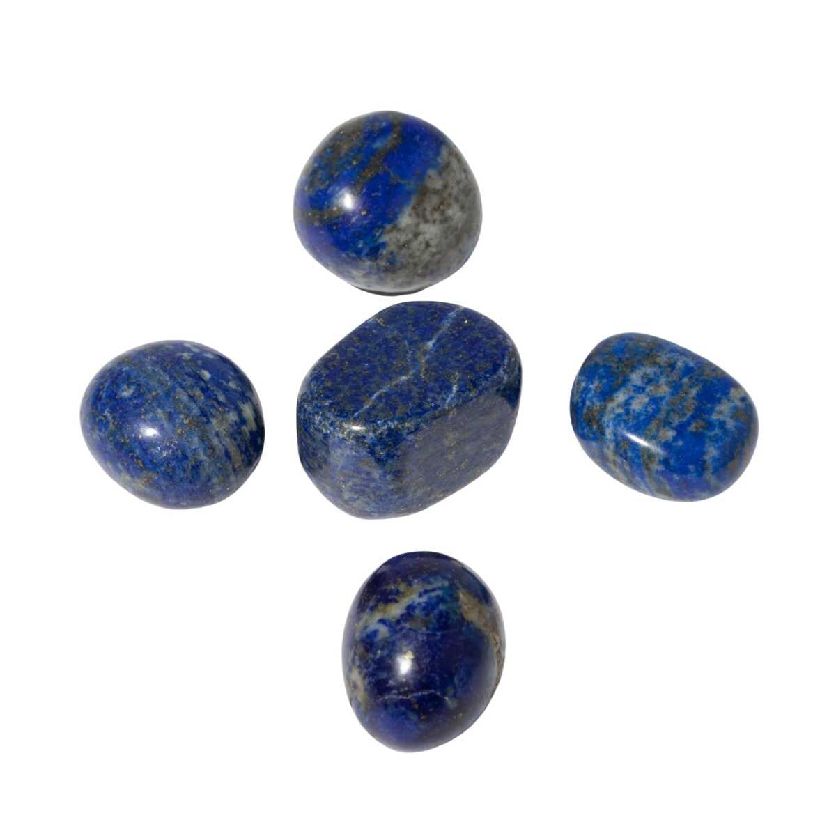 Lapis Lazuli Doğal Taş Tımbıl El Taşı