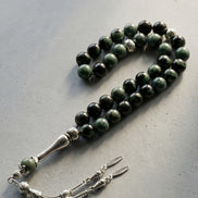 Kanbaba Jasper Doğal Taş Tesbih – 33’lük / 8 mm