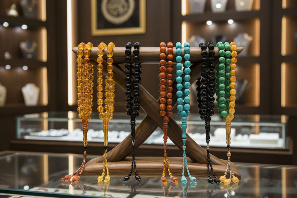 doğal taş tesbih mağazası