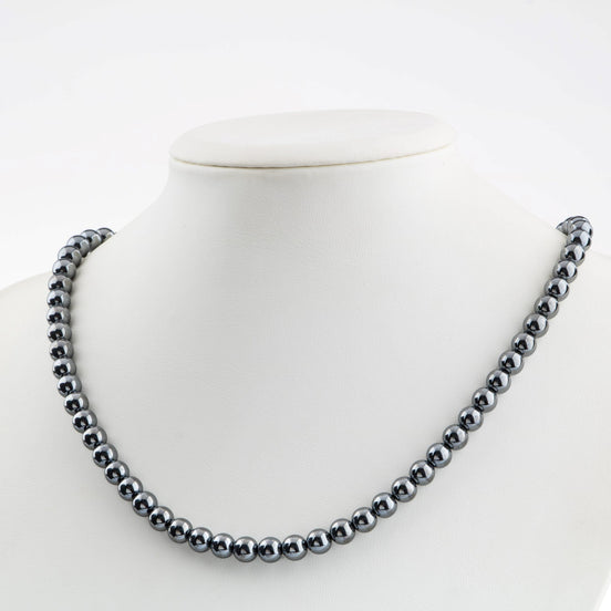 Trehartz Doğal Taş Kolye – 6 mm Dizi, Unisex Tasarım