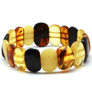 Damla Kehribar Bileklik – 11 × 18 mm | 12,6 gr | 18 cm